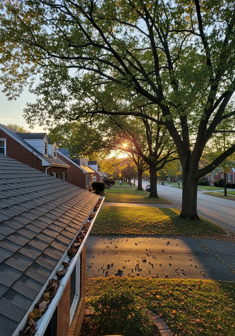 Wellsburg residential neighborhood with established homes and mature landscaping.